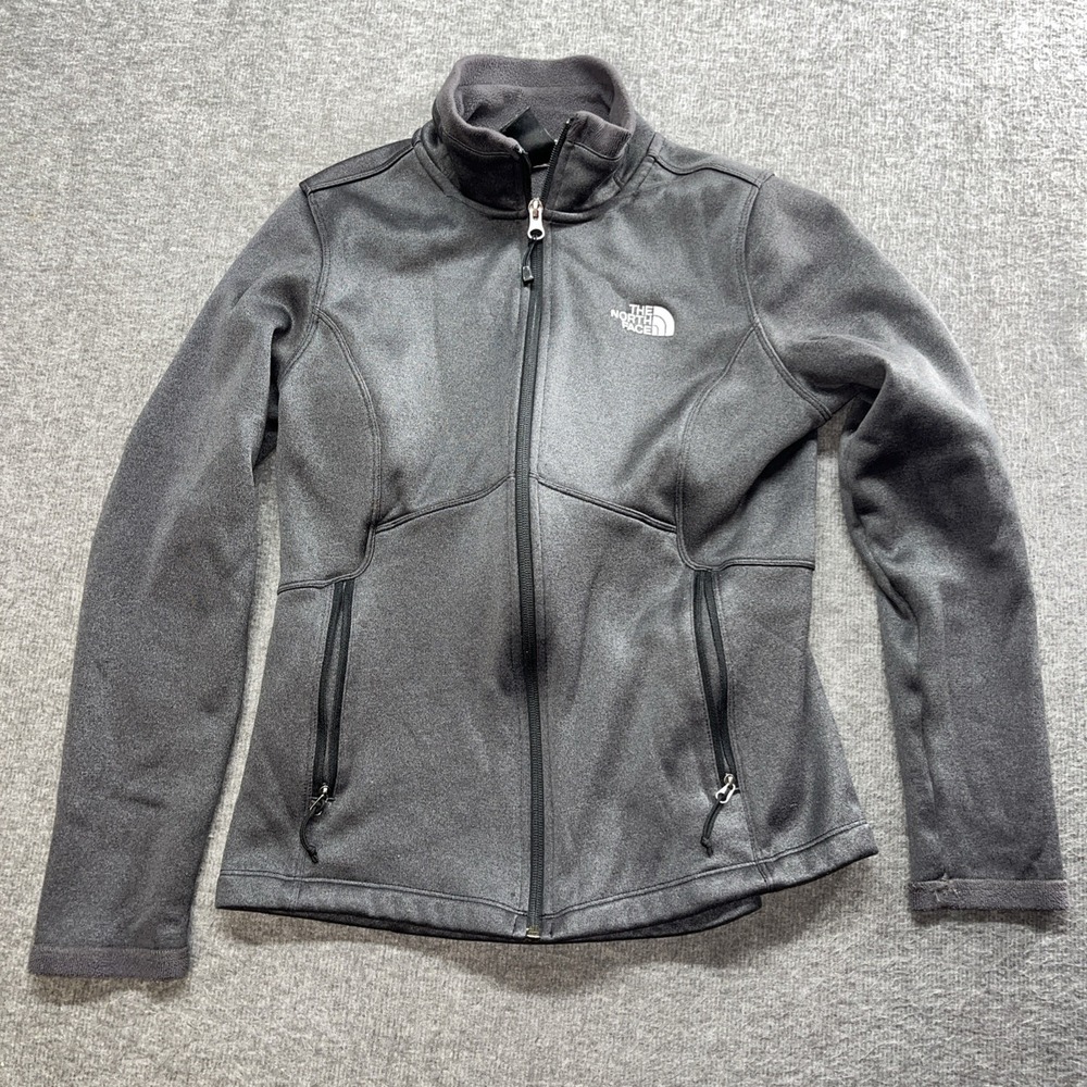 The North Face women's full zip jacket dark gray size medium